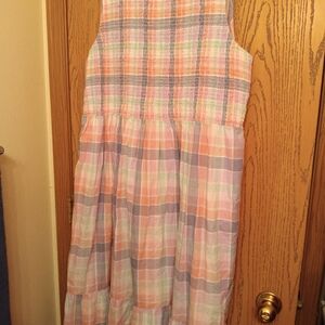 J. Crew Multicolor Plaid Dress